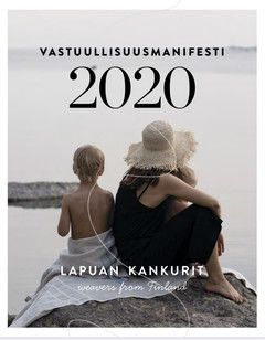 VASTUULLISUUS MANIFESTI 2020