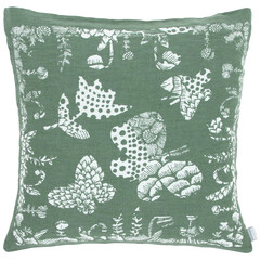 Lapuan Kankurit AAMOS cushion cover white-aspen green #nocrop