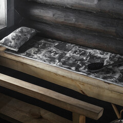 Lapuan Kankurit Otso sauna pillow linen-black