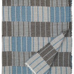 Lapuan Kankurit SOINTU blanket blue-brown #nocrop