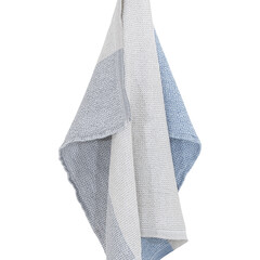 Terva towel white-multi-rainy blue #nocrop