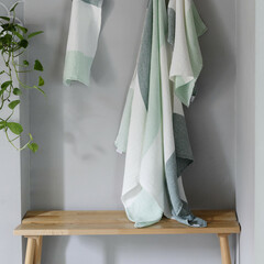 Lapuan Kankurit TERVA towel white-green-mint